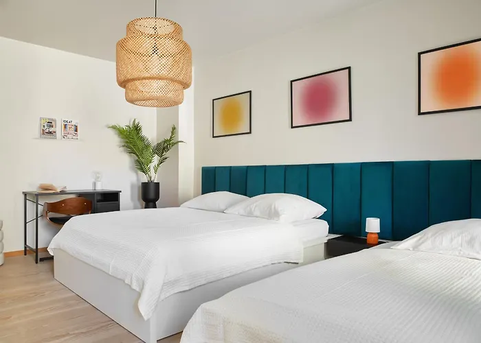 Nestup - Zentrales 120 Qm Design-loft Mit Balkon Διαμέρισμα