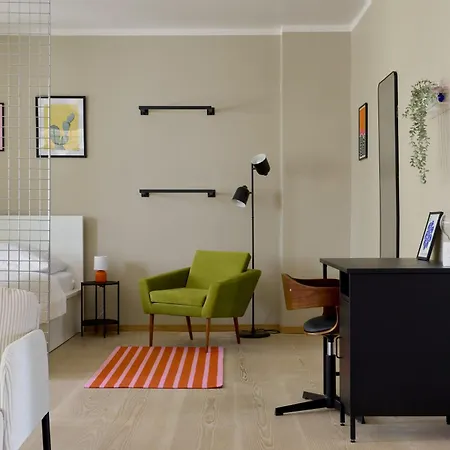 Apartmán Nestup - Zentrales 120 Qm Design-loft Mit Balkon Berlín