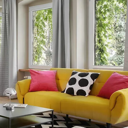 Apartmán Nestup - Zentrales 120 Qm Design-loft Mit Balkon Berlín